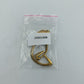 Goldfarbene Damenarmbanduhr Royal mit feinem Gliederarmband