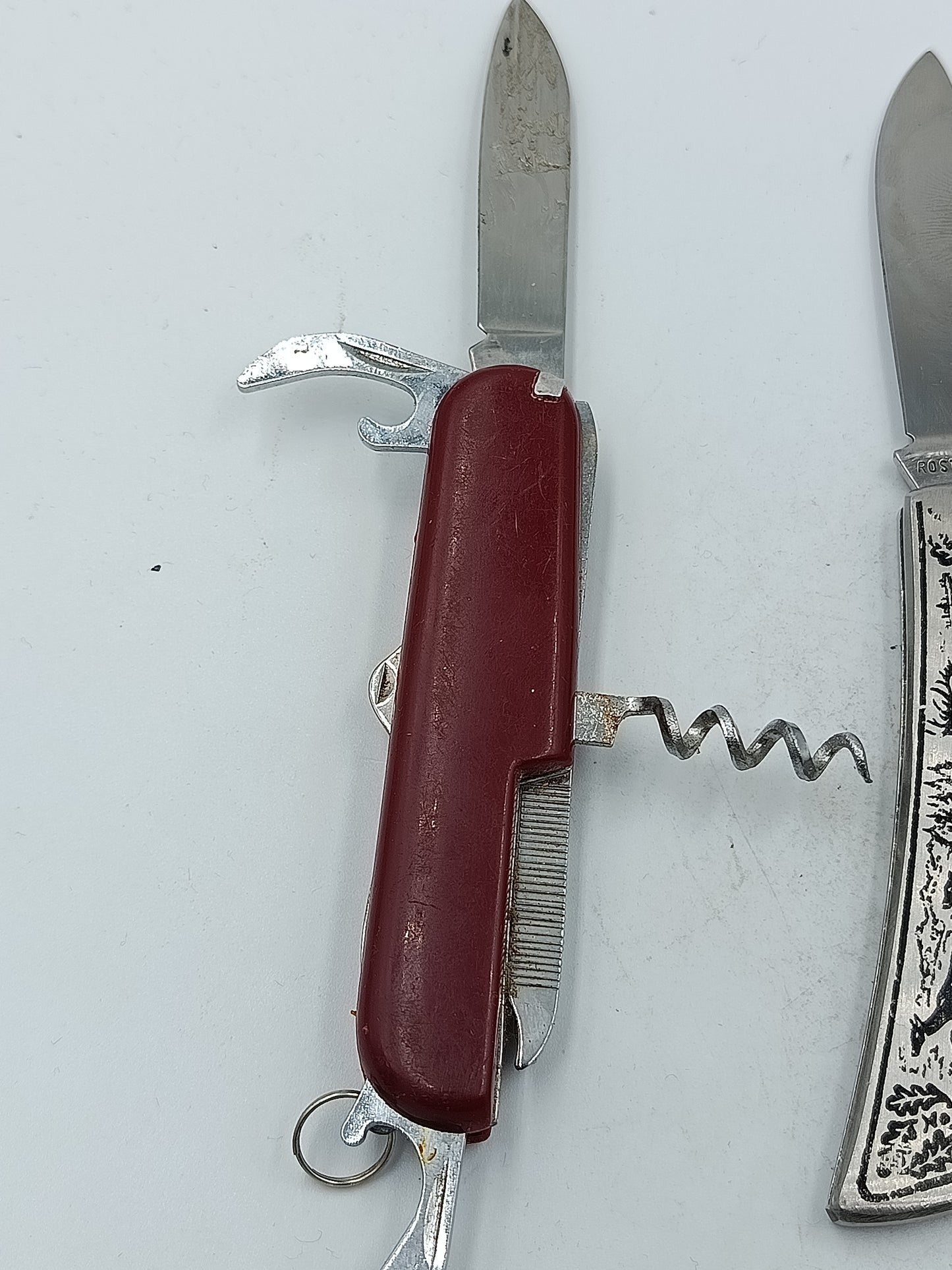 Klappmesser Set mit drei unterschiedlichen Taschenmessern für Sammlung und Alltag