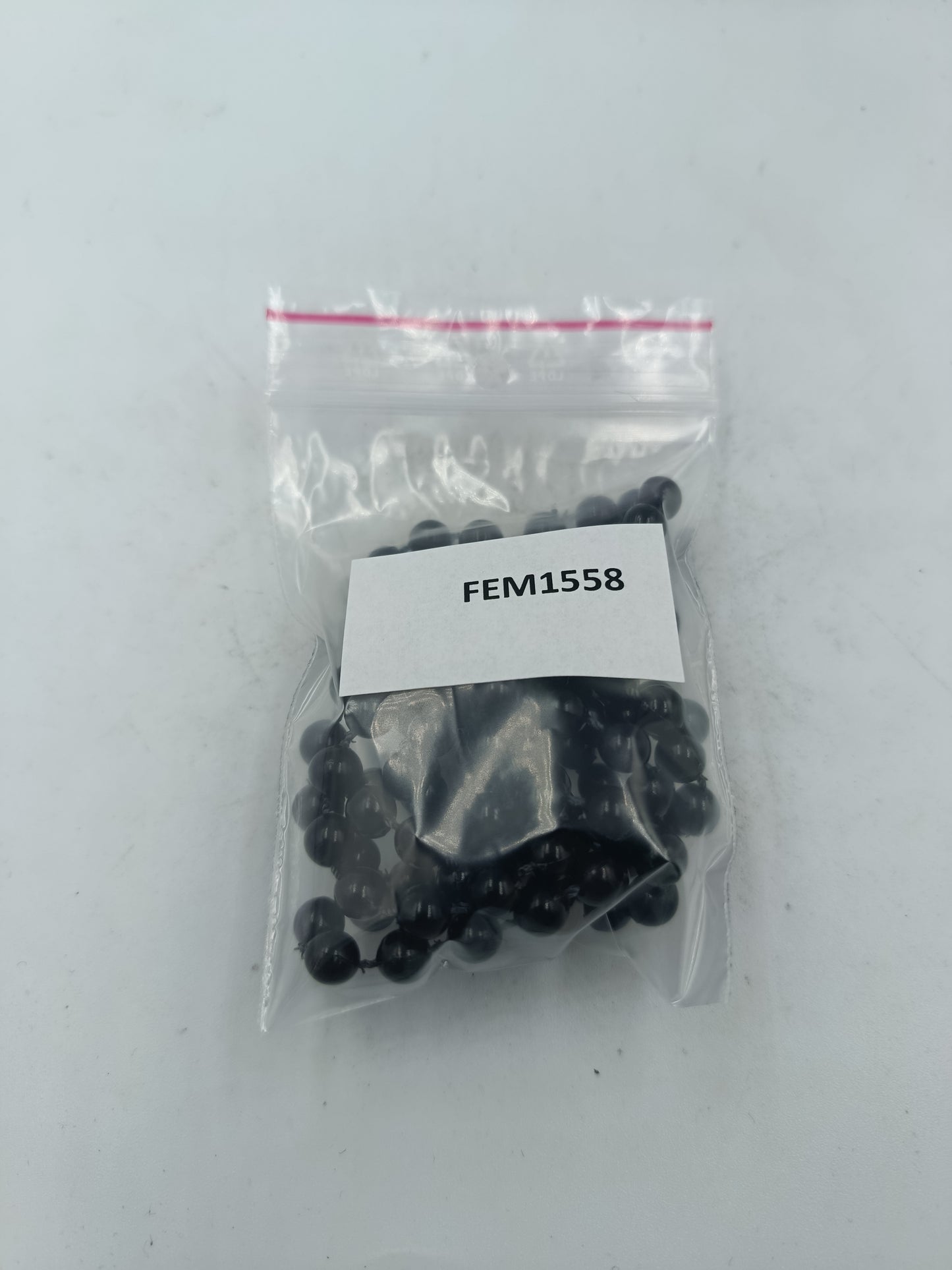 Elegante schwarze Perlenkette im Doppelstrang zeitlos und vielseitig