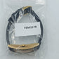 Elegante Vintage Armbanduhr mit rechteckigem Gehäuse