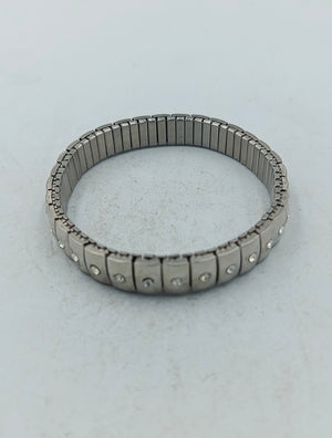 Elegantes Edelstahl Armband mit funkelnden Zirkonia Steinen