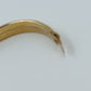 Klassischer Armreif in Goldoptik mit schlichter eleganter Form