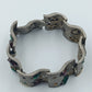 Massives Vintage Armband mit farbigen Steinen und Sternmotiven