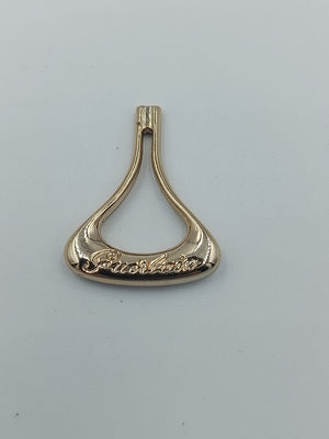 Vintage Guerlain Anhänger vergoldet Parfum Schmuck Sammlerstück
