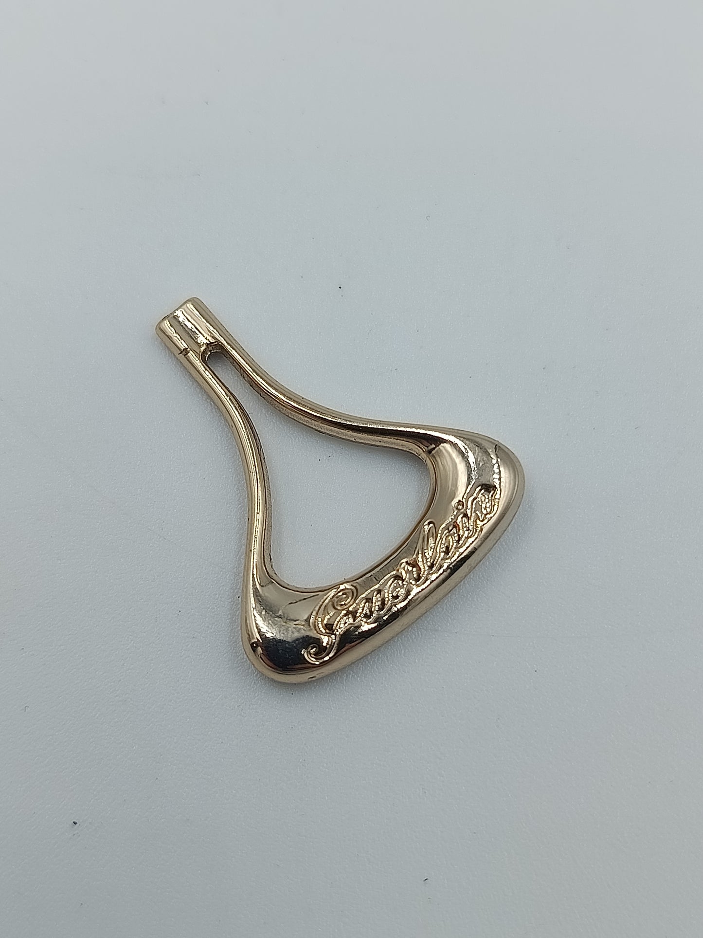 Vintage Guerlain Anhänger vergoldet Parfum Schmuck Sammlerstück