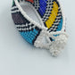 Handgefertigtes Perlenarmband buntes Ethno Muster Boho Style