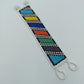 Handgefertigtes Perlenarmband buntes Ethno Muster Boho Style