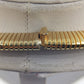 Statement Collier Goldfarben mit Strass und Cabochon Anhänger
