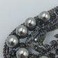 Große Vintage Brosche im Sicherheitsnadel-Design mit Perlen und Strass
