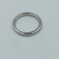 Schlichter Vintage Ring in Silberoptik zeitloser minimalistischer Stil