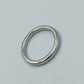 Schlichter Vintage Ring in Silberoptik zeitloser minimalistischer Stil