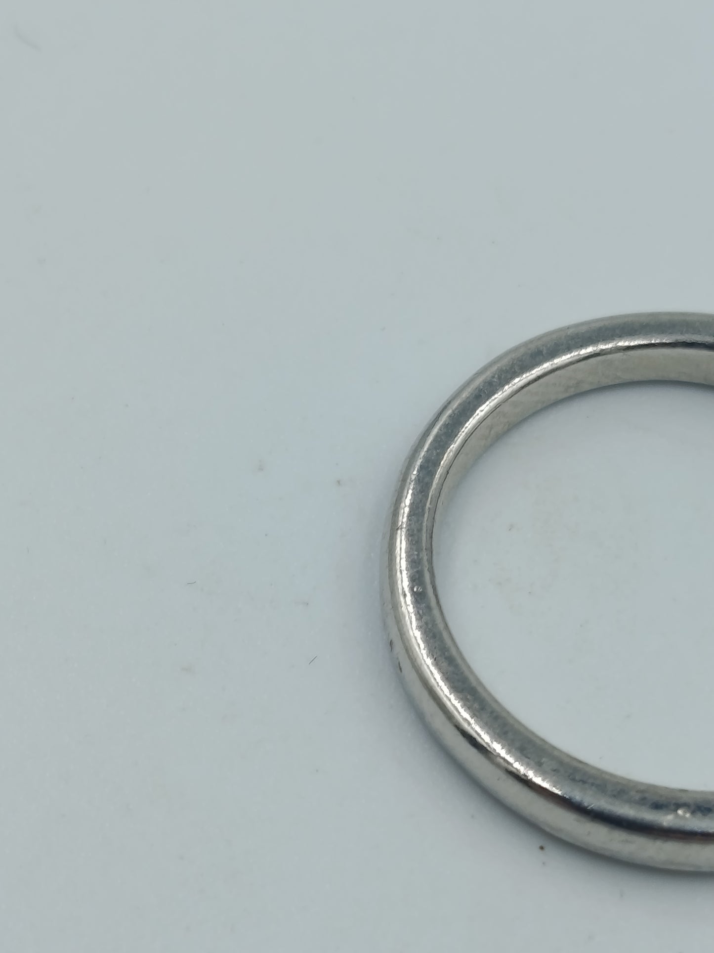 Schlichter Vintage Ring in Silberoptik zeitloser minimalistischer Stil