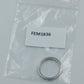 Schlichter Vintage Ring in Silberoptik zeitloser minimalistischer Stil