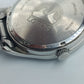Lorus Vintage Herrenuhr: Silberoptik, schwarzes Zifferblatt & Datum
