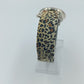 Damenarmbanduhr mit Leopardenmuster Armband und braunem Zifferblatt