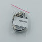Damenarmbanduhr mit Leopardenmuster Armband und braunem Zifferblatt