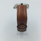 F.A.Z Edition Chrono No.9 Herrenarmbanduhr mit Datum und braunem Lederarmband