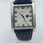 Marquis Funkuhr Herrenarmbanduhr Radio Controlled rechteckig mit Lederarmband
