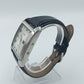 Marquis Funkuhr Herrenarmbanduhr Radio Controlled rechteckig mit Lederarmband