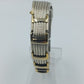 Dawn Damenarmbanduhr in Bicolor Design mit integriertem Metallarmband