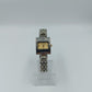 Elegante Damenarmbanduhr mit Gliederarmband und goldfarbenem Zifferblatt