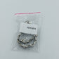 Elegante Damenarmbanduhr mit Gliederarmband und goldfarbenem Zifferblatt