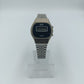 ETIC Vintage Digitaluhr Quartz Herrenarmbanduhr Edelstahl Retro