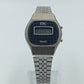 ETIC Vintage Digitaluhr Quartz Herrenarmbanduhr Edelstahl Retro