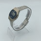 ETIC Vintage Digitaluhr Quartz Herrenarmbanduhr Edelstahl Retro