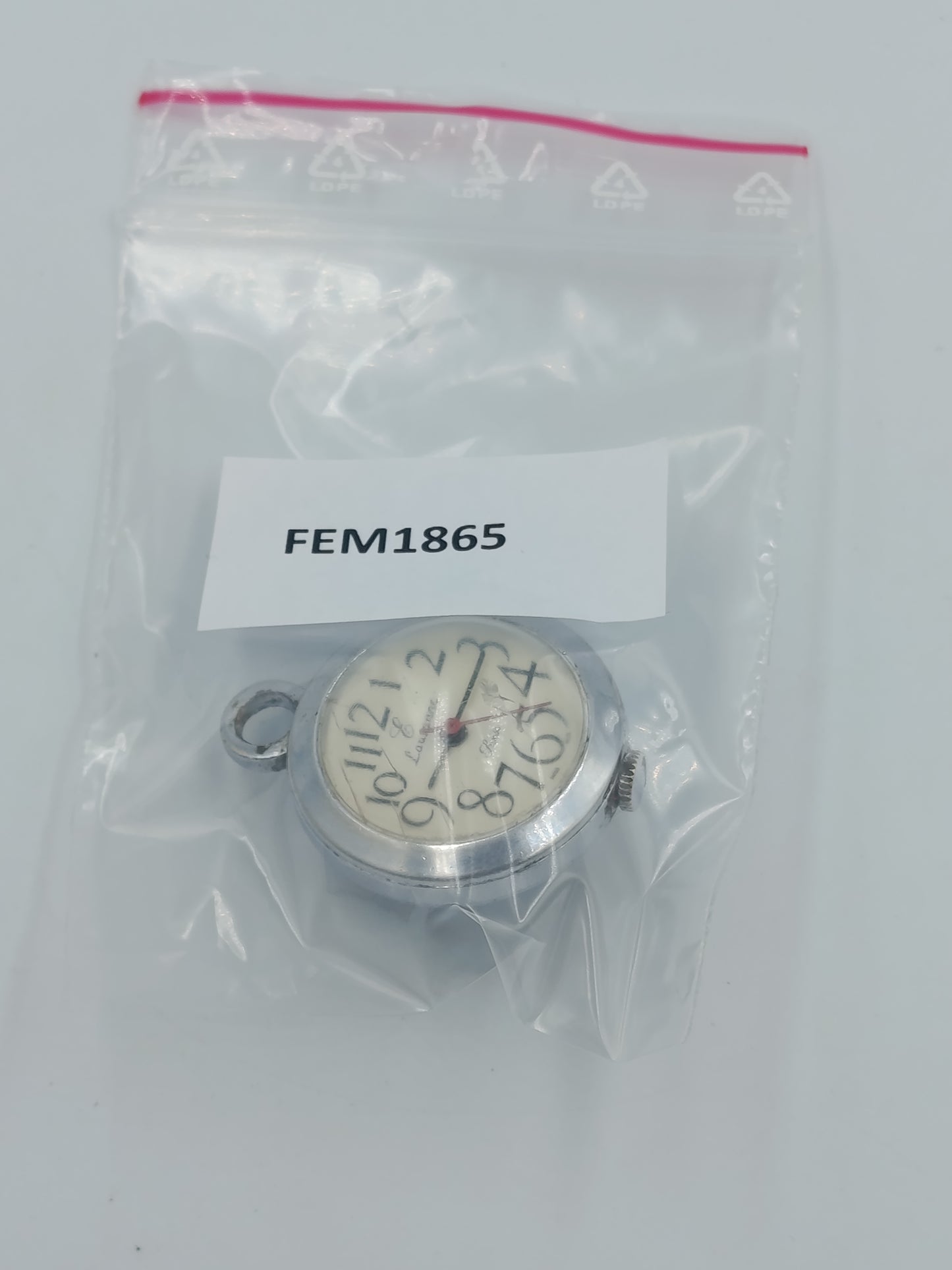 Vintage Anhängeruhr Lausannes Swiss mechanische Taschenuhr klein