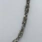 Vintage Kette im Byzantiner Stil Zweifarbiges Metall Geflochtenes Design
