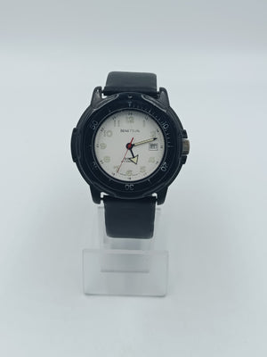 Sportliche Armbanduhr Benetton mit schwarzem Gehäuse und Datumsanzeige
