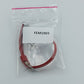 Timex Vintage Damenarmbanduhr Handaufzug mit rotem Lederband