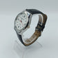 Mitron Quarz Armbanduhr mit schwarzem Lederband Water Resist 3 ATM