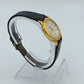 Tissot Damen Armbanduhr Swiss Made Goldfarben Lederarmband Kleine Sekunde
