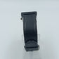 Celebrity Damen Armbanduhr rechteckiges Gehäuse mit schwarzem Lederarmband