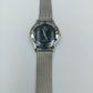 Elegante CK Calvin Klein Damenarmbanduhr mit Milanaiseband und römischen Ziffern
