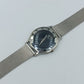 Elegante CK Calvin Klein Damenarmbanduhr mit Milanaiseband und römischen Ziffern