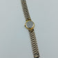 Elegante Geneva Uhr Goldfarben – Blaues Zifferblatt & Metall
