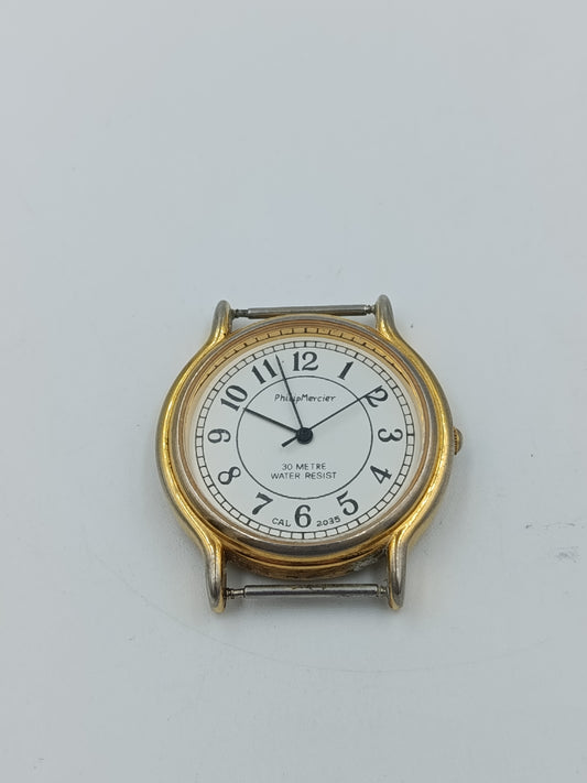 Philip Mercier Vintage Armbanduhr 30 Metre Water Resist klassisches Design