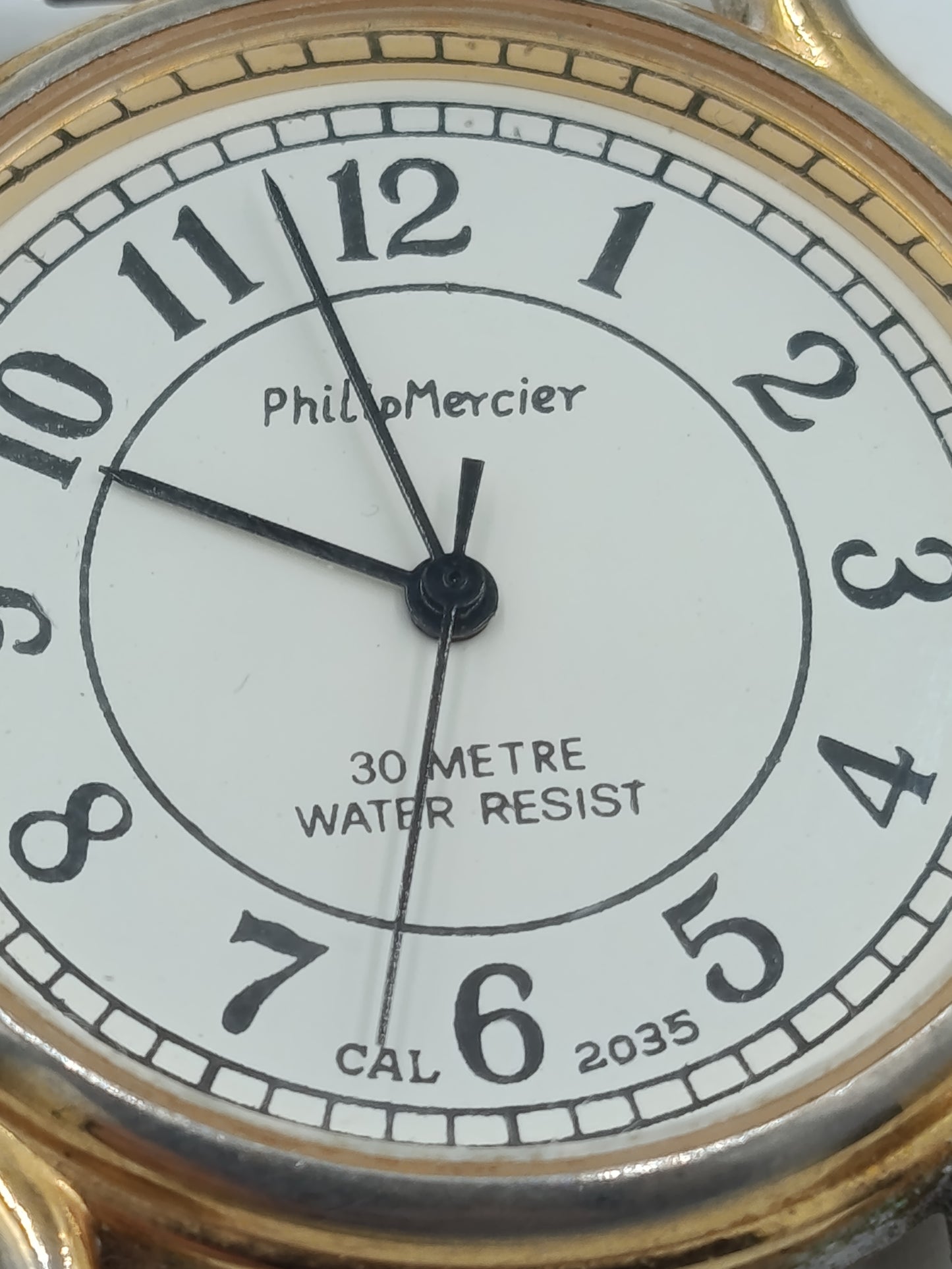 Philip Mercier Vintage Armbanduhr 30 Metre Water Resist klassisches Design