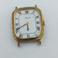 Klassische kleine Damen Armbanduhr in Goldoptik mit römischen Ziffern