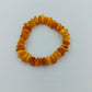 Wunderschönes Bernstein Armband elastisch in Honigfarben Naturstein