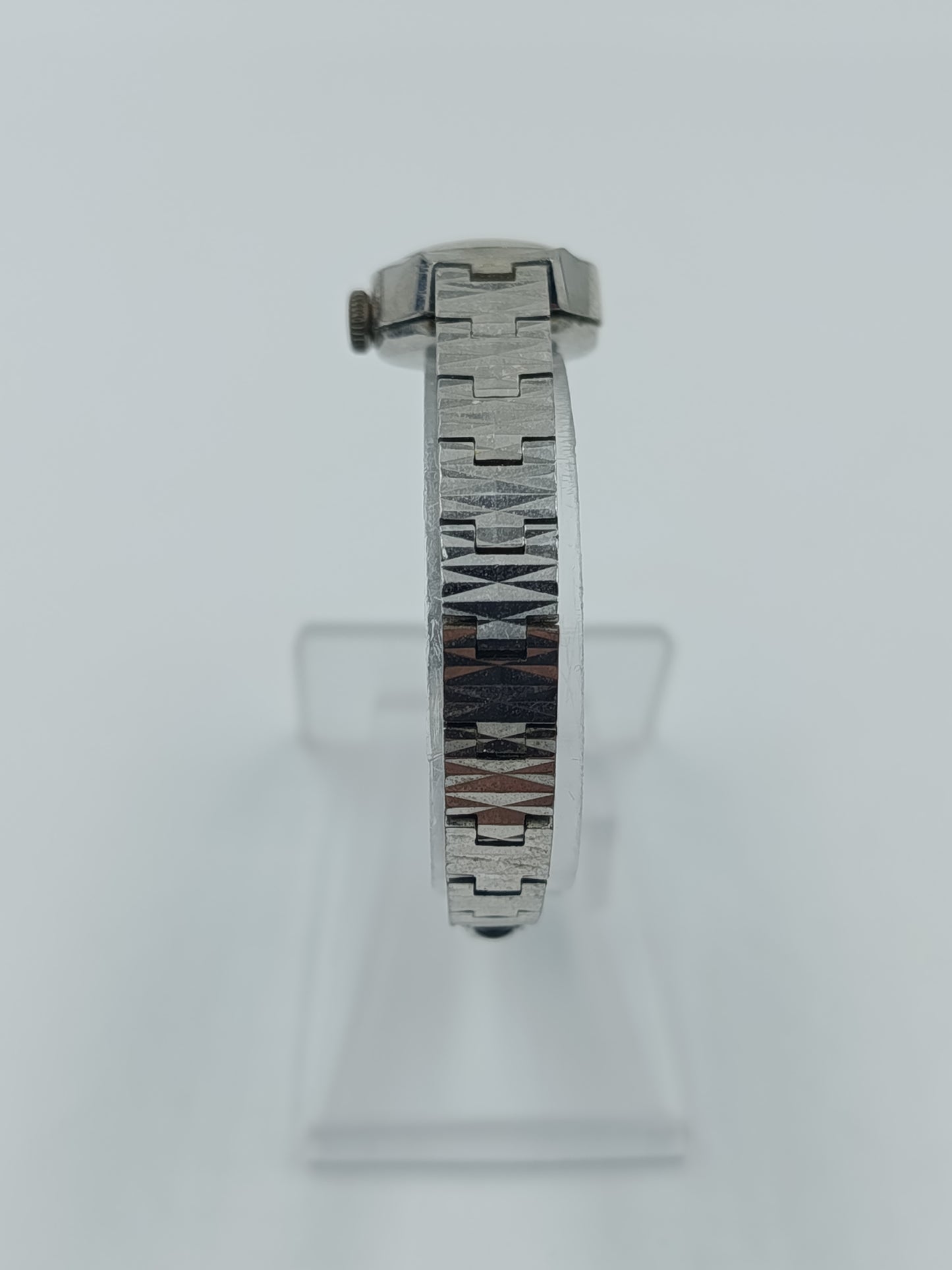 Moritz Ancre Vintage Damen Armbanduhr mit blauem Zifferblatt