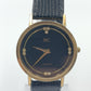 Elegante Damen Armbanduhr MC Quartz in Gold mit Strass Details
