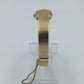 Seiko Quartz Damenarmbanduhr mit goldfarbenem Gehäuse und feinem Milanaiseband