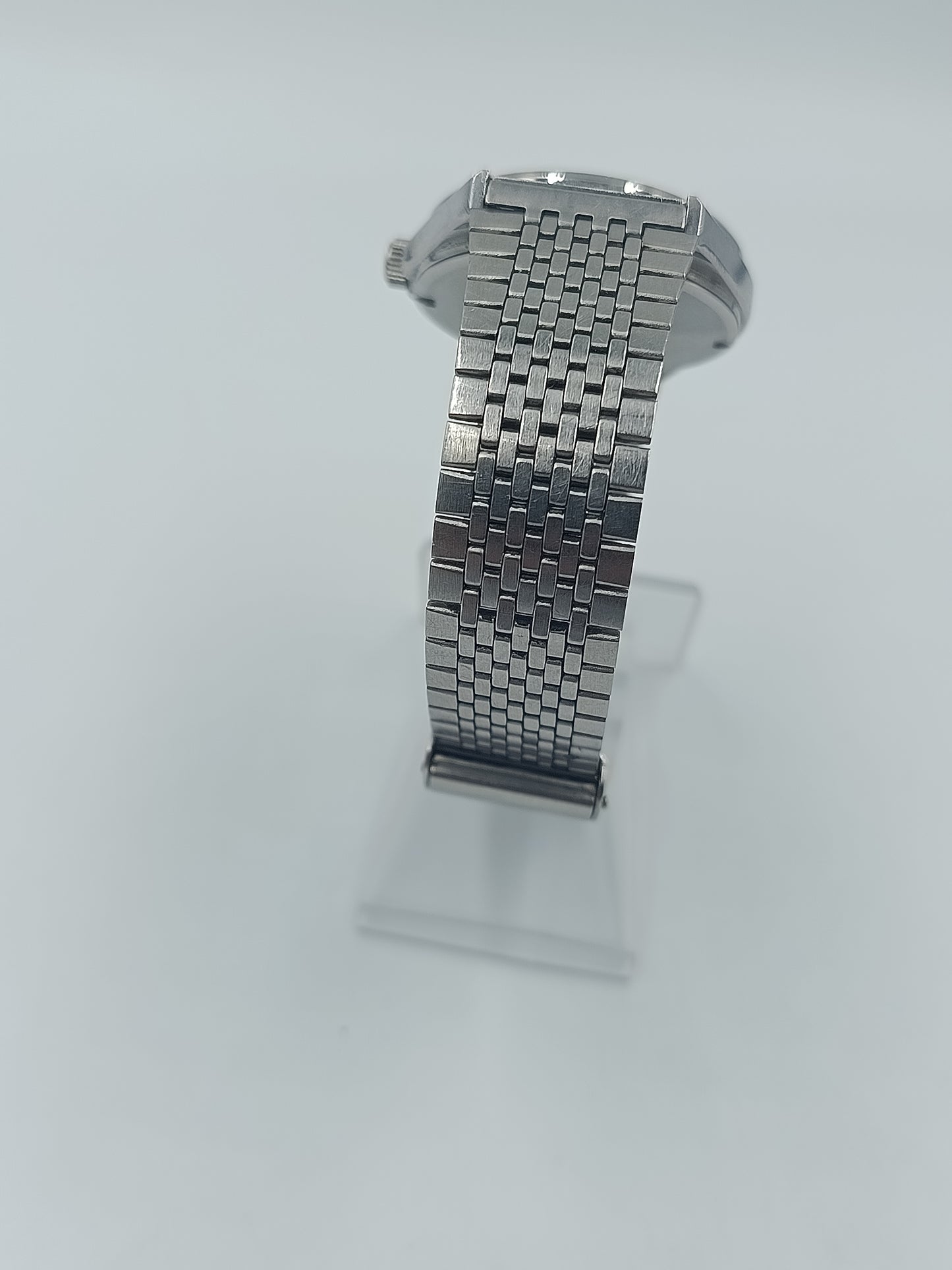 Puma Quartz Herrenarmbanduhr Silberfarben mit Datumsanzeige