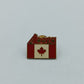 Vintage Alberta Kanada Flagge Emaille Pin Anstecker Souvenir Canada
