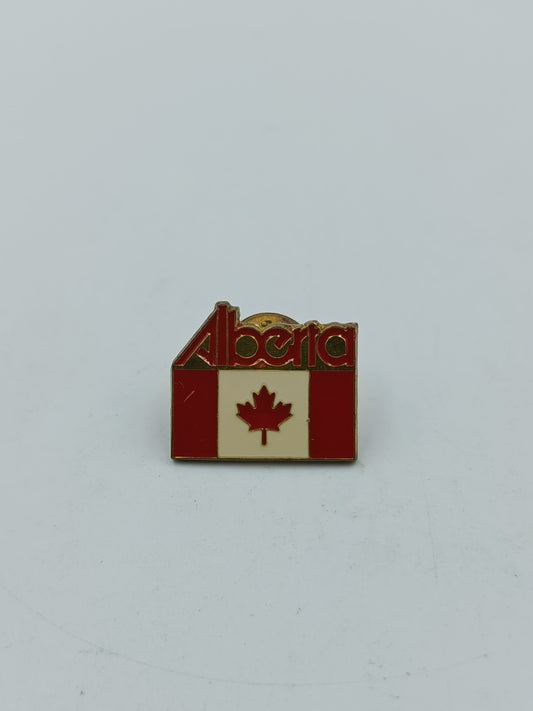 Vintage Alberta Kanada Flagge Emaille Pin Anstecker Souvenir Canada
