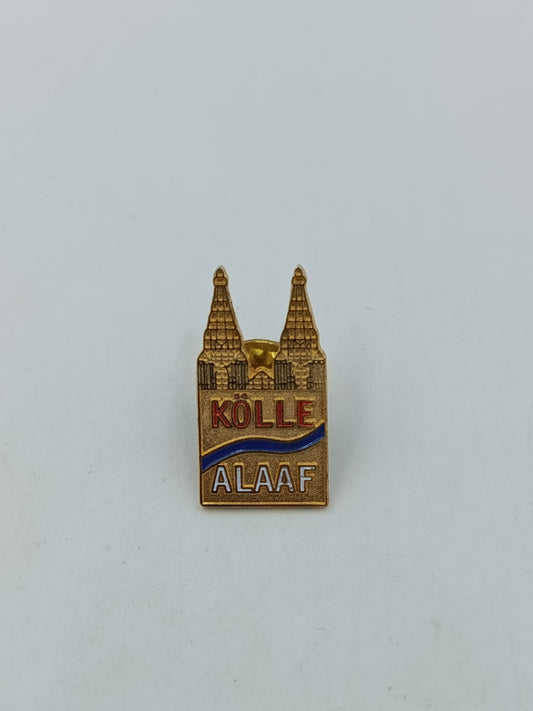 Vintage Köln Dom Kölle Alaaf Karneval Emaille Pin Anstecker Souvenir
